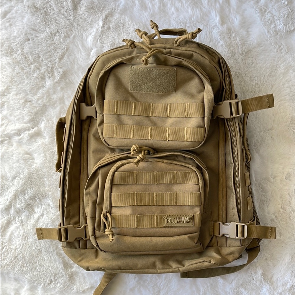 Tactical Tan Backpack
